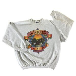 1990S Bar Haven Lounge Grey Sweatshirt